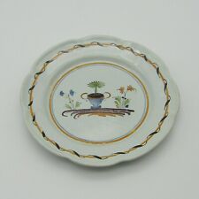 Sinceny. Assiette en faïence