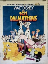 ONE HUNDRED & ONE DALMATIANS (RR1970) WALT DISNEY - NICE POSTER 47x63