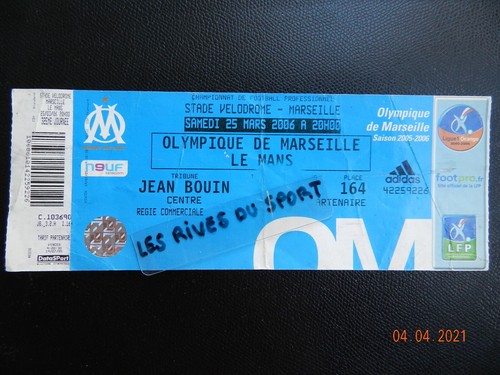 Ticket billet football - ticket,