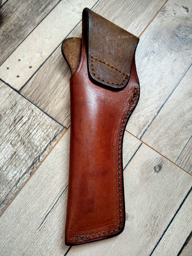 Etui holster cuir marron - en,