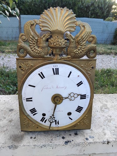 Ancienne horloge comtoise a - ancienne,