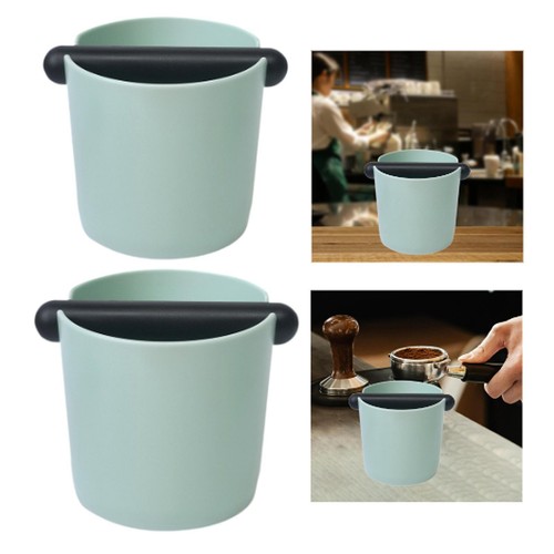 Espresso knock box non - knock,