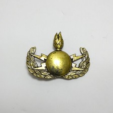 INSIGNE METAL BREVET NEDEX RNE GS 88 FRAISSE PARIS MEDAILLE MILITAIRE