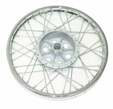 Roue Avant Jante 19 " Avec 7'' Hub Tambour Pour Norton BSA Royal Enfield Puce