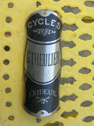 Plaque cadre cycles - de,
