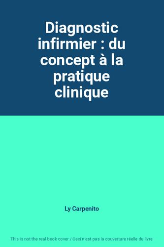 Diagnostic infirmier du - diagnostic, :