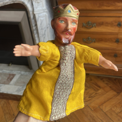 Ancienne marionnette gaine - ancienne,