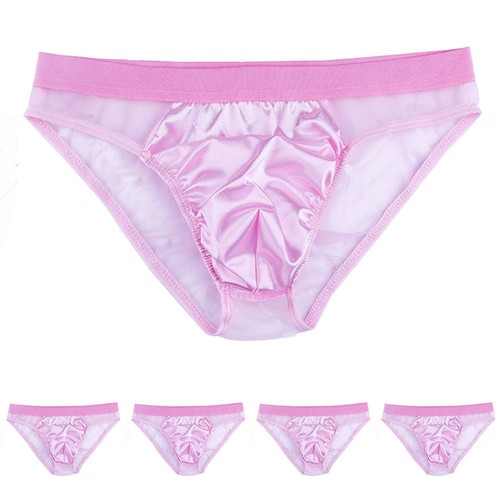 Culotte slip satin résille