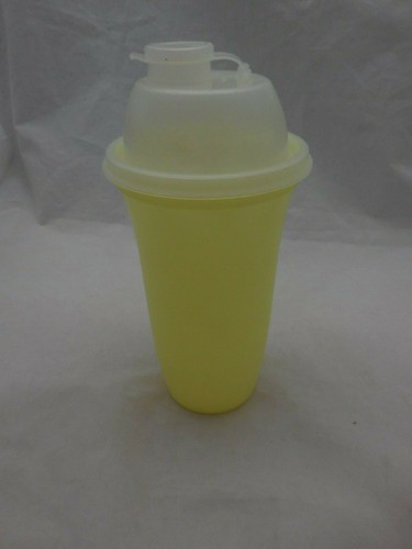 Vintage tupperware yellow - vintage,