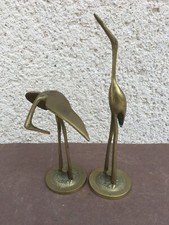Anciens oiseaux en laiton / Bibelots / Objets décoratifs / Déco