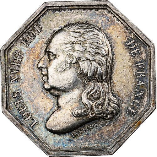 France jeton louis xviii - france,,