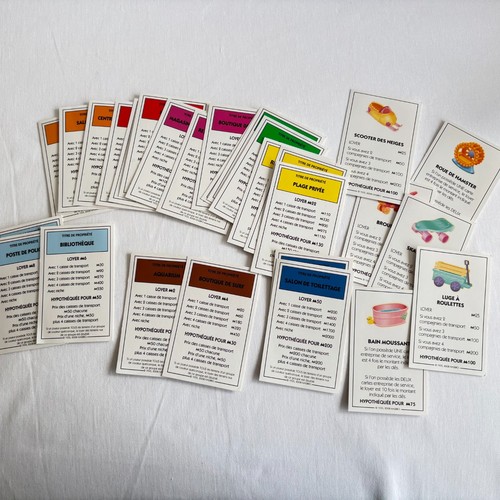 Lot cartes titres de - lot,