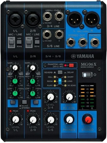 Yamaha mg06x 6ch mixing - yamaha,