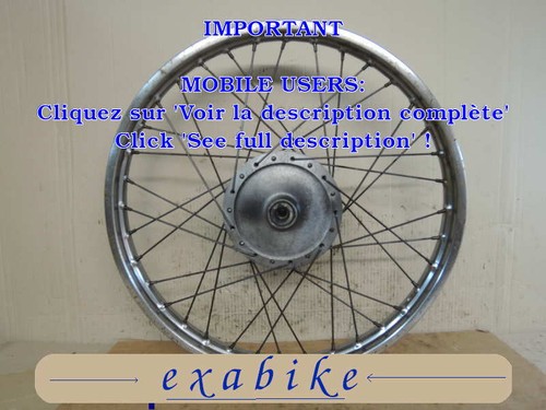 Roue avant pour yamaha - avant,