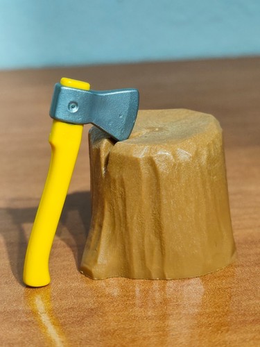 Playmobil hache souche - et,