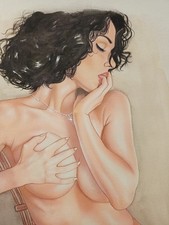 ORIGINAL DRAWING DESSIN NU