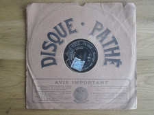disque pathé pour gramophone