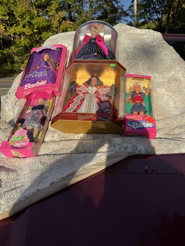 Barbie dolls purple - 5,