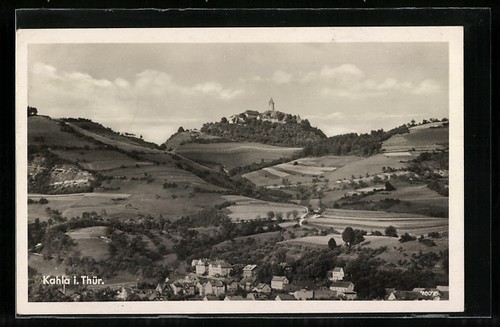 Kahla thür panorama avec - i., thür.,