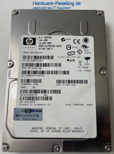Scsi 146 10k - 3,5", large