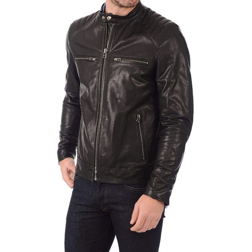 Veste cuir pour homme - veste,