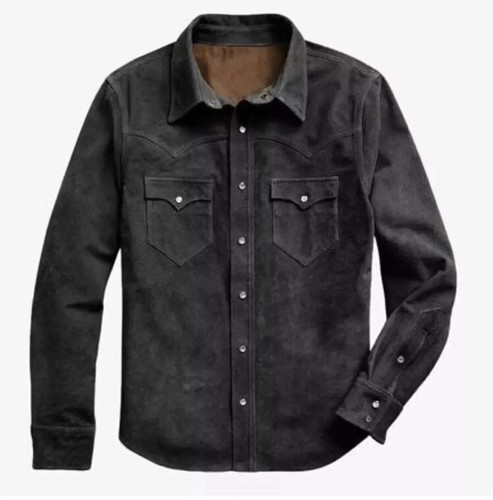 Chemise homme neuve cuir - homme,