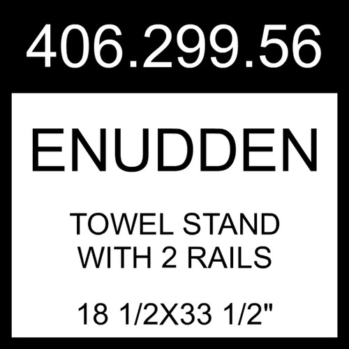 Ikea enudden towel - stand, with
