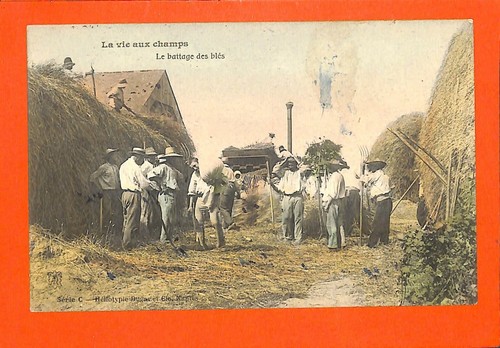 Travaux agricoles cpa la - travaux,