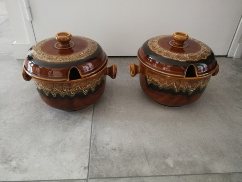 Lot deux soupières - lot, de