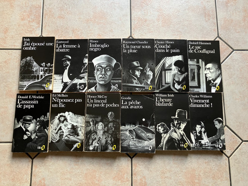 Lot folio policier - lot,