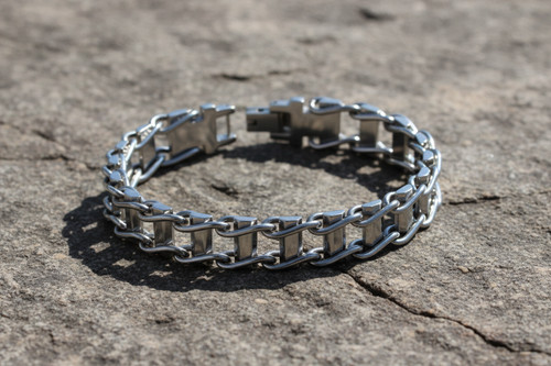 Bracelet chaîne vélo - chaîne, de