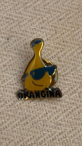 Pin bouteille orangina - bouteille,