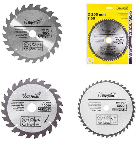 Lame scie circulaire tct - lame, en