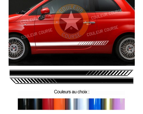 Bandes stripes pour fiat - 2,