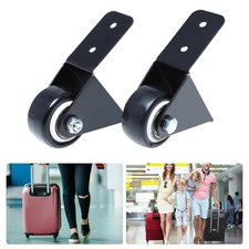  2pcs roulettes lourdes de meubles de meubles roues de valise rouleaux de