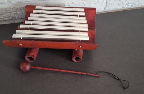 Xylophone artisanal bambou - xylophone,