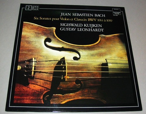 Bach six sonates pour violon - bach,