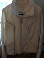 Erin Snow Winter White Jacket Women's Med Waterproof