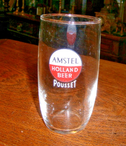 Verre bière amstel - bière,