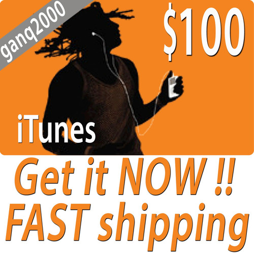 100 apple itunes card gift - itunes,