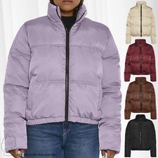 Veste courte rembourrée pour femme NOISY MAY,blouson matelassé sans capuche