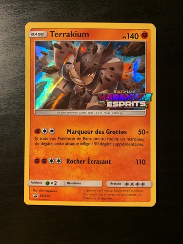 Carte pokémon terrakium - carte,