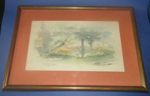 Aquarelle bordelais gambetta - bordelais,