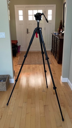 Manfrotto 055xb tripod - tripod, w/