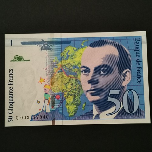 Billet francs saint exupery - francs,