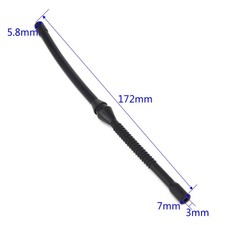 Tuyau d'essence pour tronçonneuse de carburant pièces compatible avec moteur 2