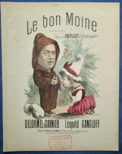 Paulus partition bon moine - paulus,