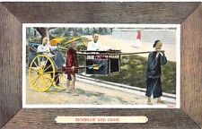 China - HONG-KONG - Rickshaw and chair - Publ. C. Piens