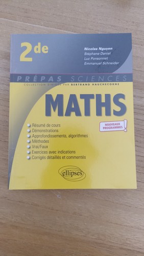 Livre maths classe - livre,