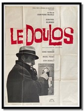 Le Doulos 1962 Jean Pierre Melville Affiche 120x160 Cm Belmondo Taxiphone